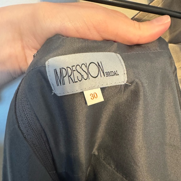 Gray Bridesmaid Dress - Picture 5 of 5